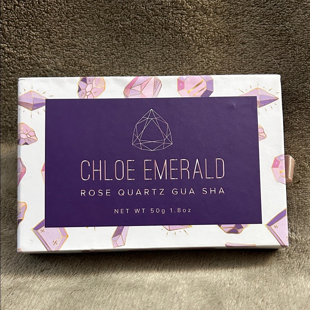 Chloe Emerald Rose Quartz Gua Sha